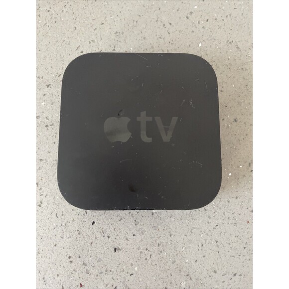 Apple TV A1427 HD Media Streamer 1080p Ethernet HDMI WiFi Tested Works no power - Picture 1 of 7